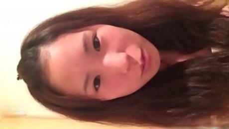 Japanese teen pees in cup