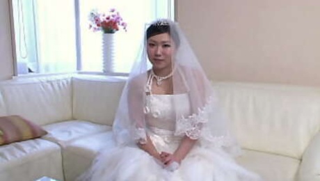 Japanese bride, Emi Koizumi cheated after the wedding ceremony, uncensored